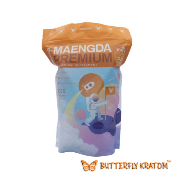 Maengda Premium Kratom Capsules - Buy Now at Butterfly Kratom - 1025 Counts