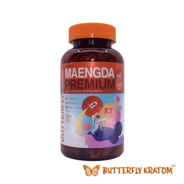 Maengda Premium Kratom Capsules - Buy Now at Butterfly Kratom - 325 Counts