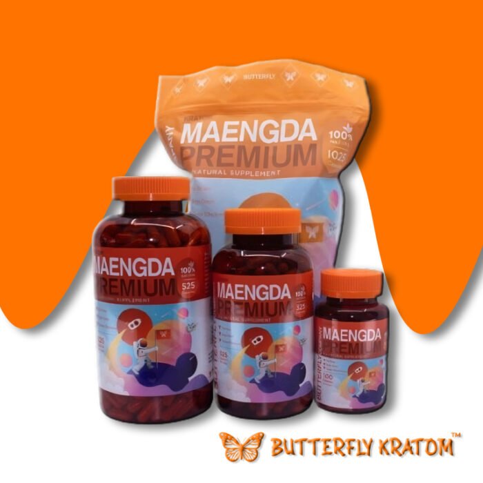 Maengda Premium Kratom Capsules - Buy Now at Butterfly Kratom